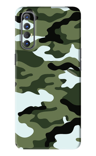 Camouflage 1 Oppo Reno 3 Pro Back Skin Wrap
