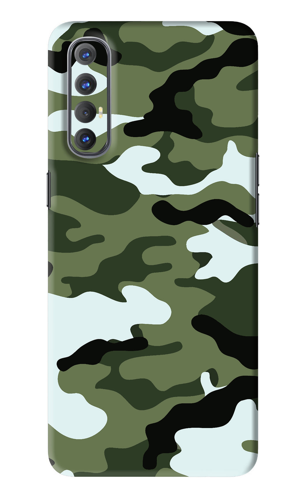 Camouflage 1 Oppo Reno 3 Pro Back Skin Wrap