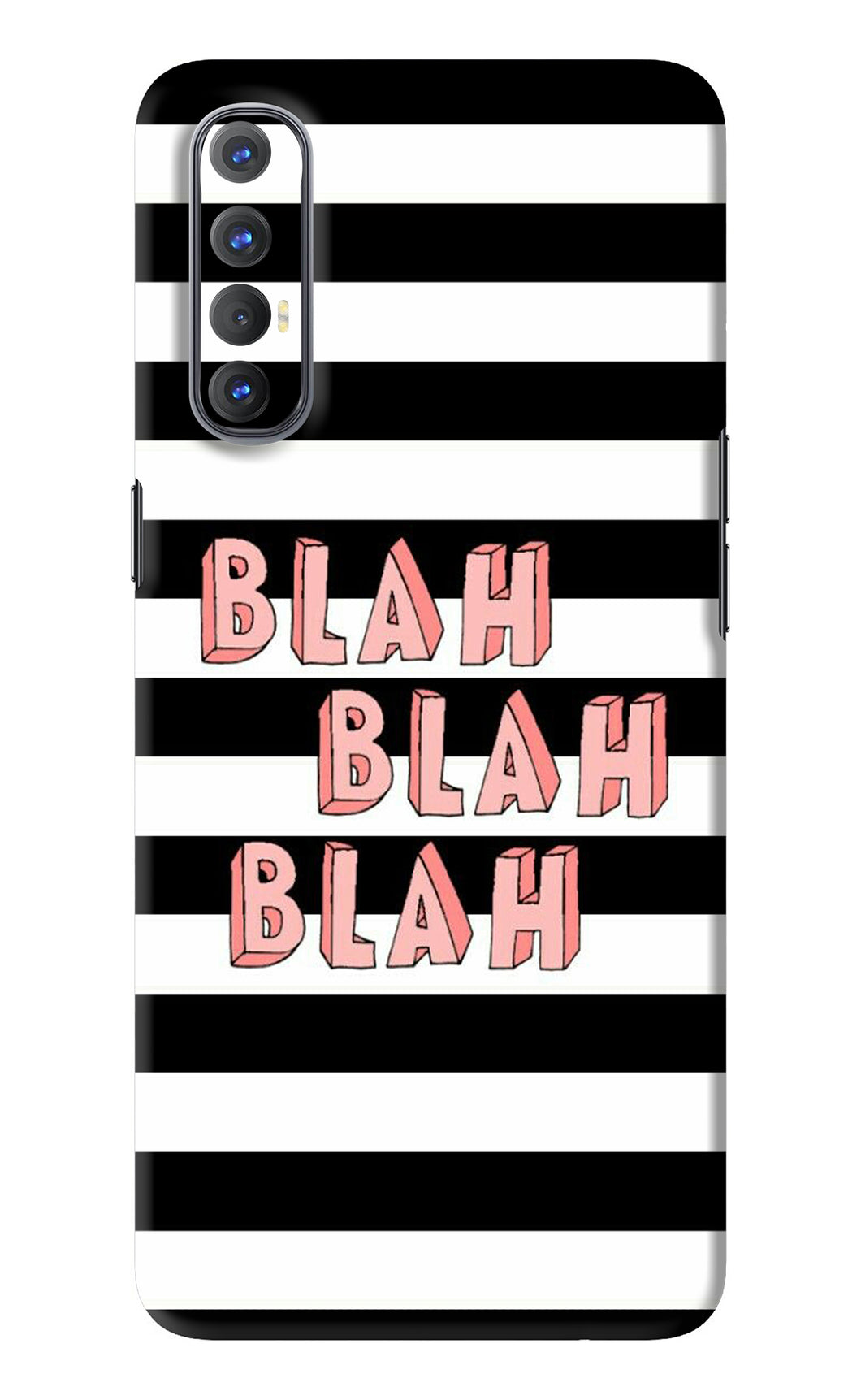 Blah Blah Blah Oppo Reno 3 Pro Back Skin Wrap