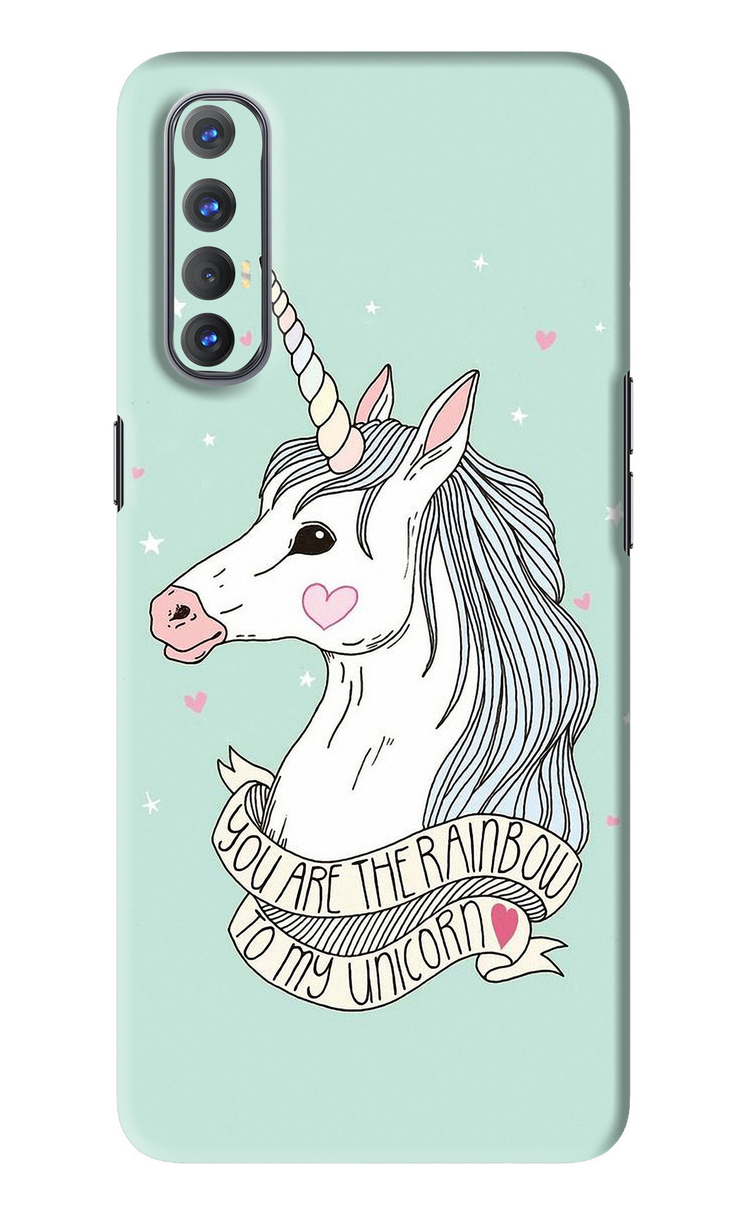 Unicorn Wallpaper Oppo Reno 3 Pro Back Skin Wrap