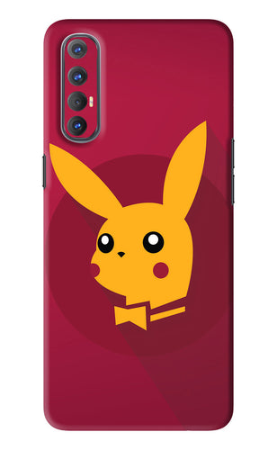 Pikachu Oppo Reno 3 Pro Back Skin Wrap