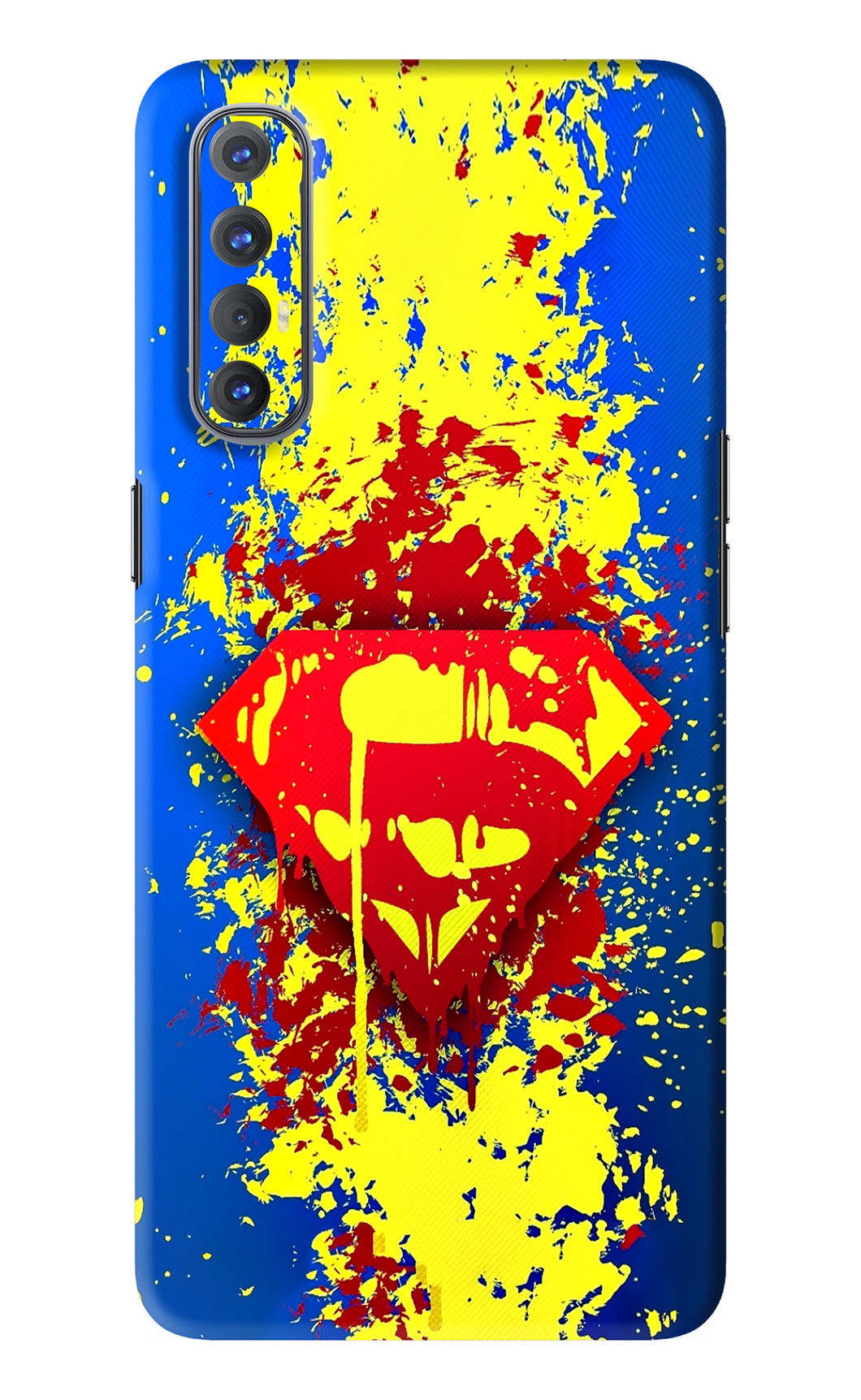 Superman logo Oppo Reno 3 Pro Back Skin Wrap