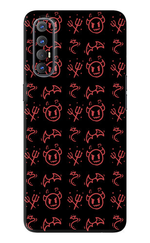 Devil Oppo Reno 3 Pro Back Skin Wrap