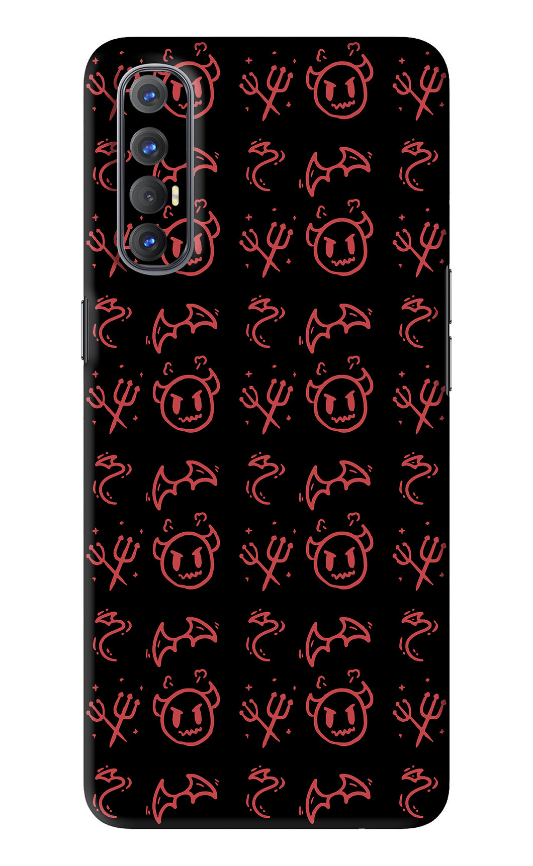 Devil Oppo Reno 3 Pro Back Skin Wrap
