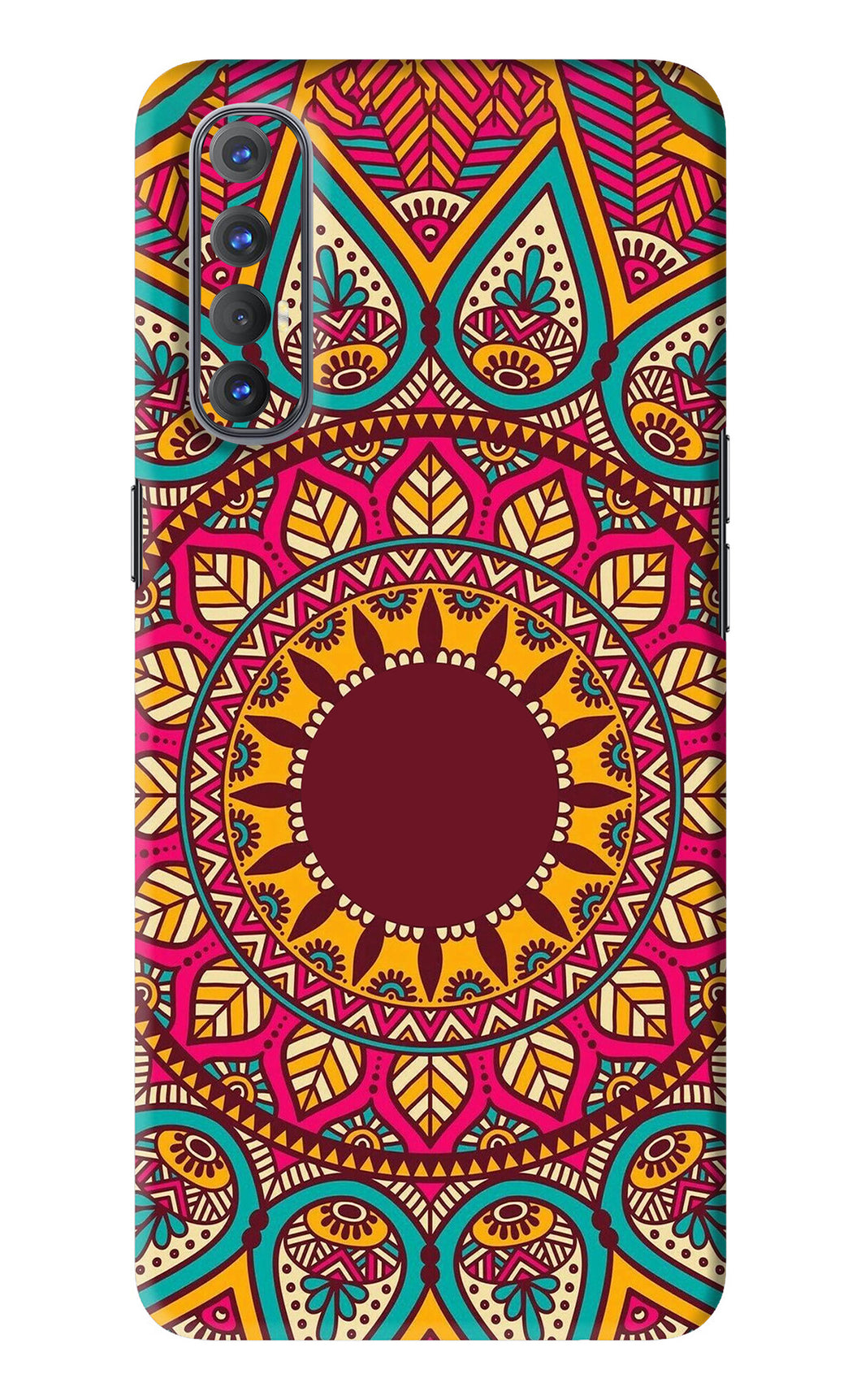 Mandala Pattern 1 Oppo Reno 3 Pro Back Skin Wrap
