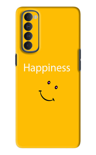 Happiness With Smiley Oppo Reno 4 Pro Back Skin Wrap