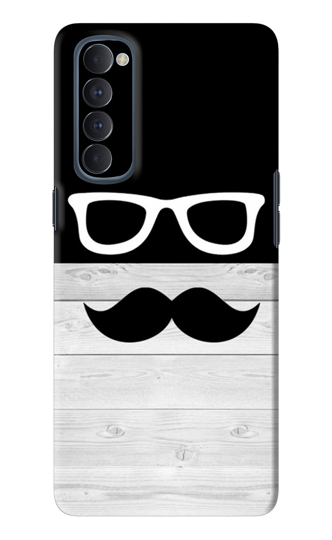 Mustache Oppo Reno 4 Pro Back Skin Wrap