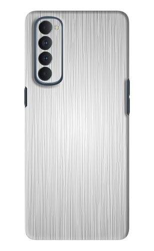 Wooden Grey Texture Oppo Reno 4 Pro Back Skin Wrap
