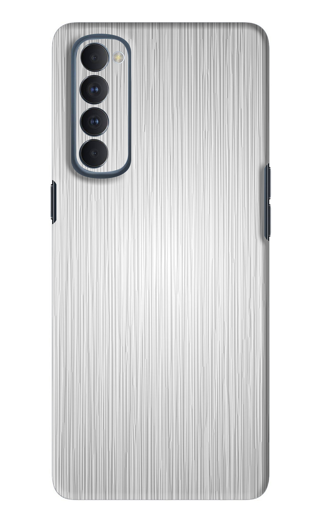 Wooden Grey Texture Oppo Reno 4 Pro Back Skin Wrap