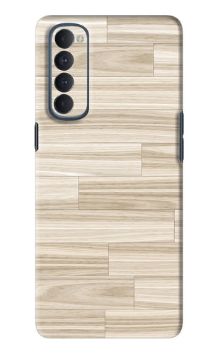 Wooden Art Texture Oppo Reno 4 Pro Back Skin Wrap