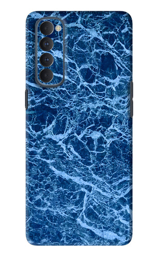 Blue Marble Oppo Reno 4 Pro Back Skin Wrap