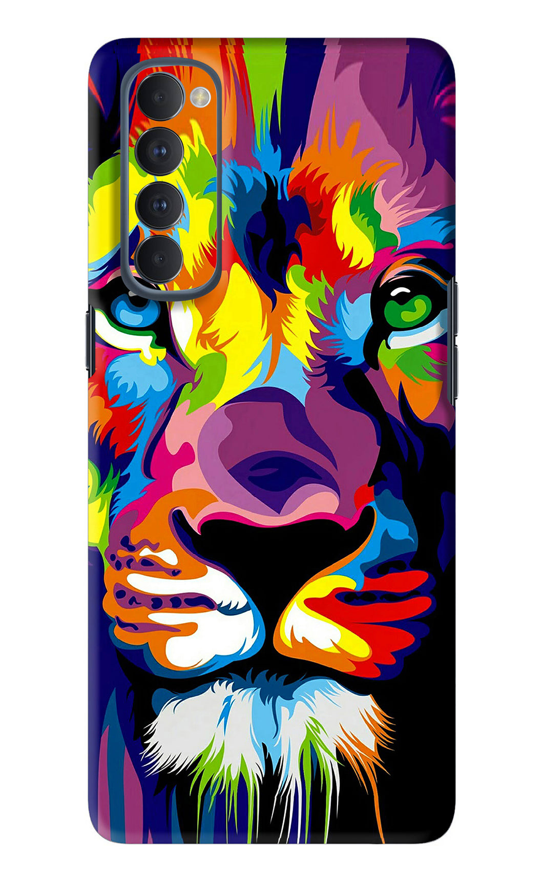 Lion Oppo Reno 4 Pro Back Skin Wrap