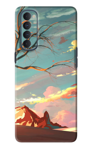 Scenery Oppo Reno 4 Pro Back Skin Wrap