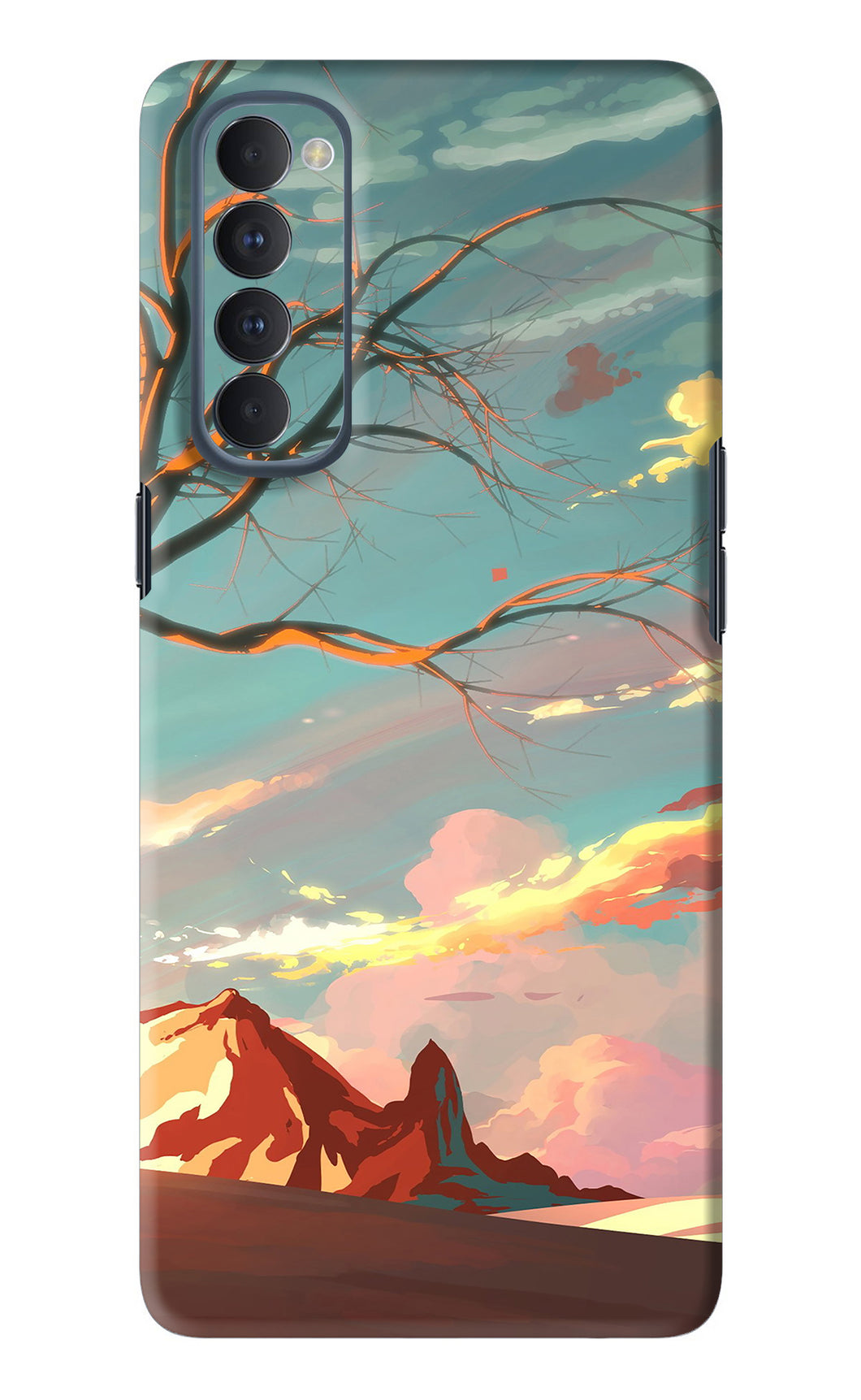 Scenery Oppo Reno 4 Pro Back Skin Wrap
