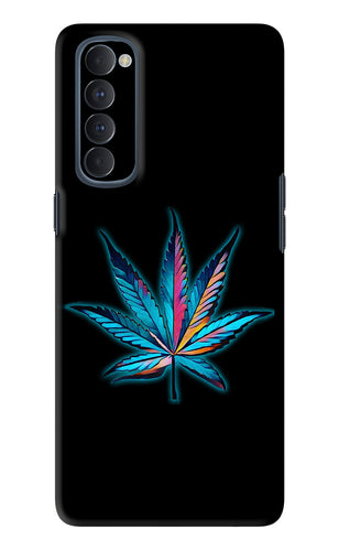 Weed Oppo Reno 4 Pro Back Skin Wrap