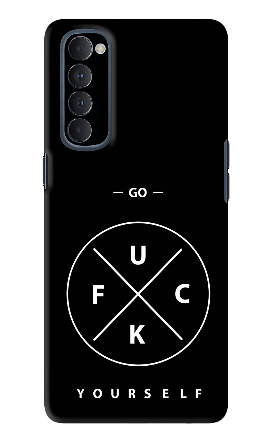 Go Fuck Yourself Oppo Reno 4 Pro Back Skin Wrap