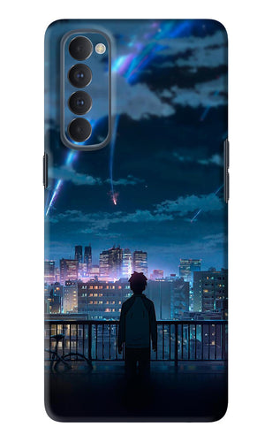 Anime Oppo Reno 4 Pro Back Skin Wrap