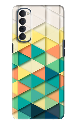 Abstract 1 Oppo Reno 4 Pro Back Skin Wrap