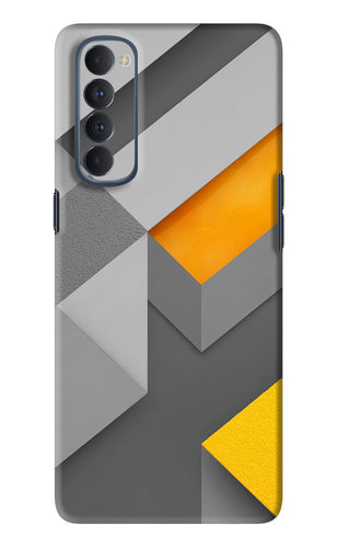 Abstract Oppo Reno 4 Pro Back Skin Wrap