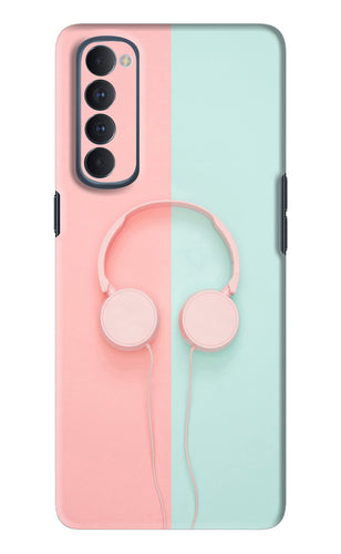 Music Lover Oppo Reno 4 Pro Back Skin Wrap
