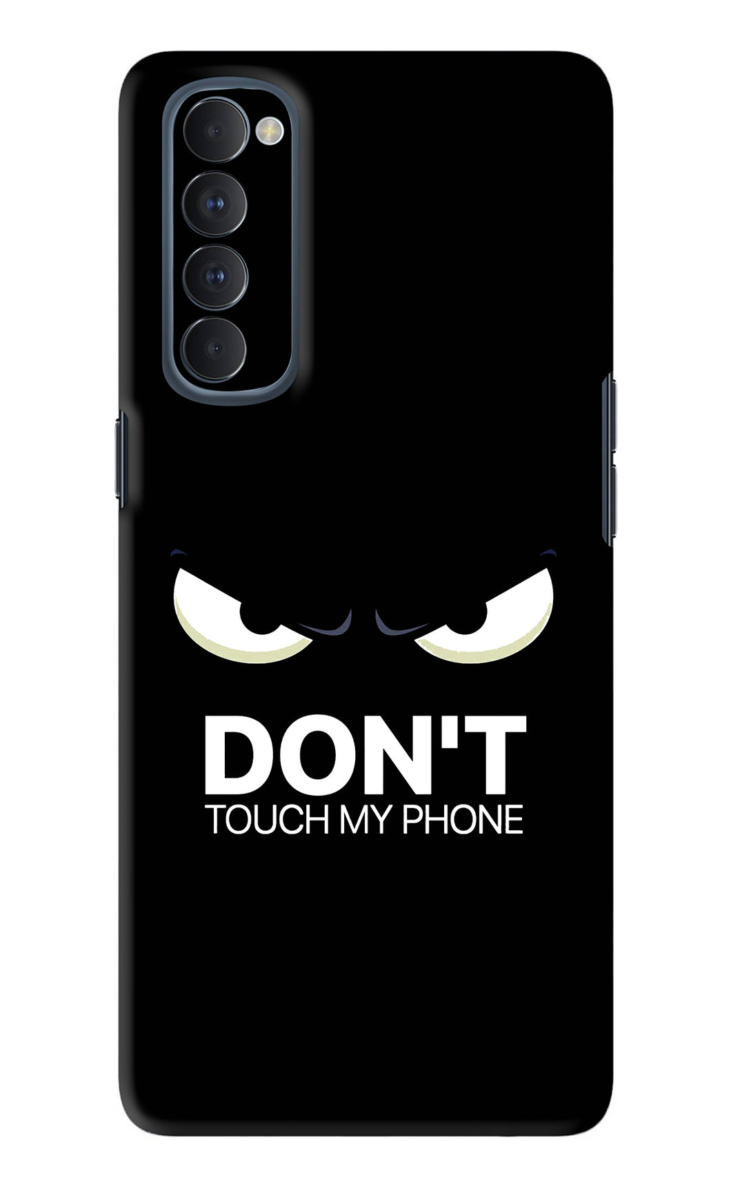 Don'T Touch My Phone Oppo Reno 4 Pro Back Skin Wrap