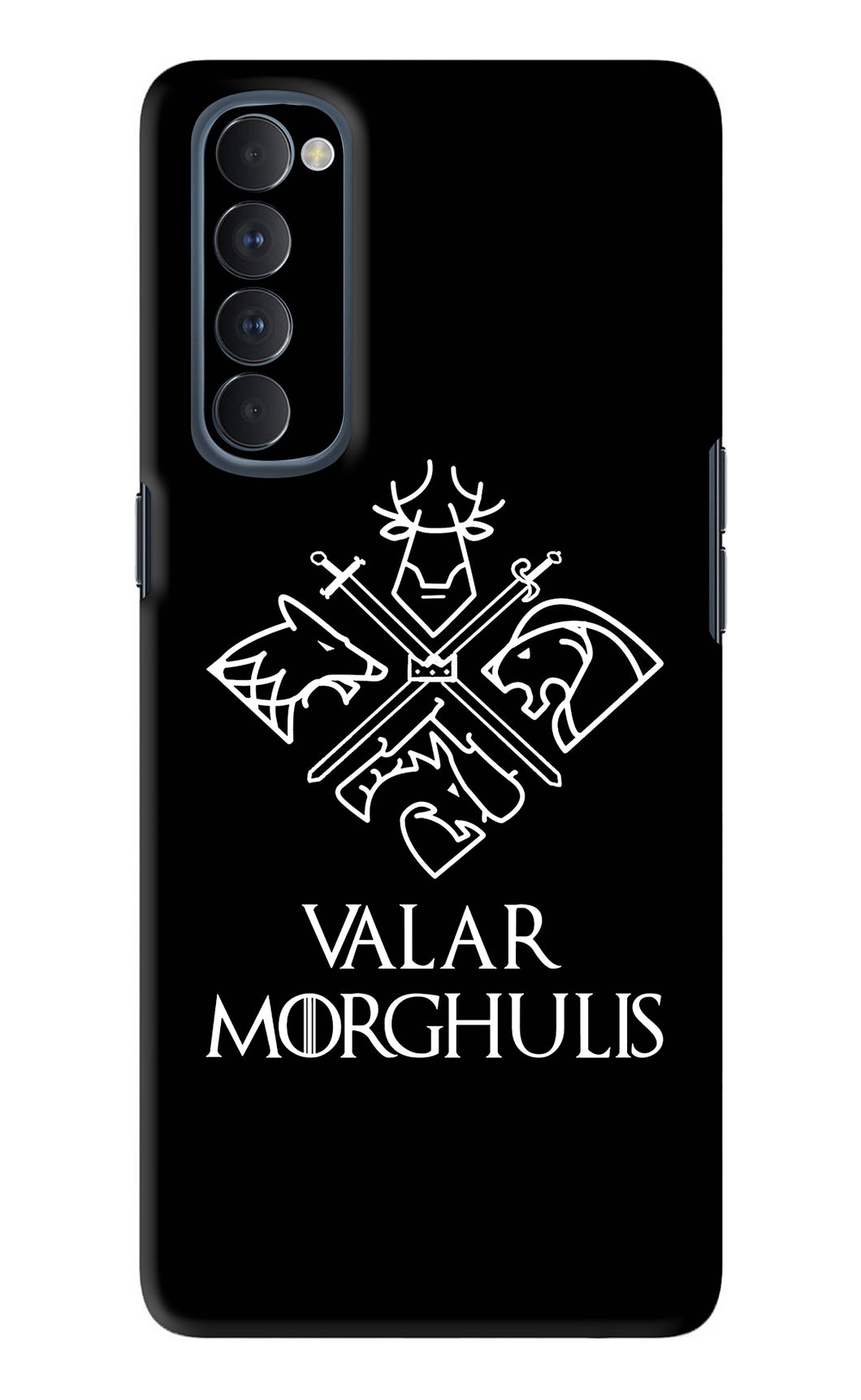 Valar Morghulis | Game Of Thrones Oppo Reno 4 Pro Back Skin Wrap