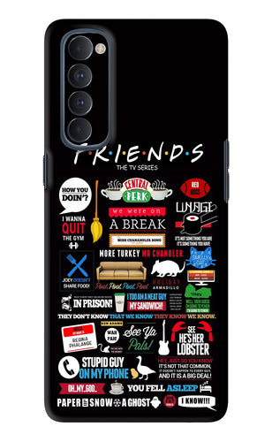 FRIENDS Oppo Reno 4 Pro Back Skin Wrap