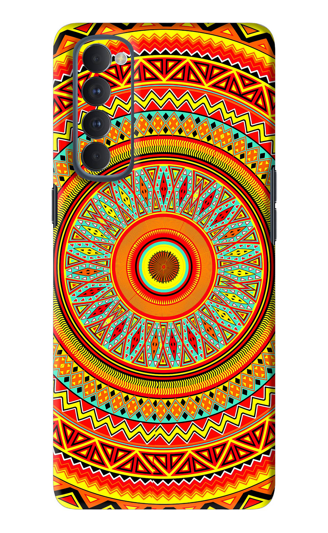 Mandala Pattern Oppo Reno 4 Pro Back Skin Wrap