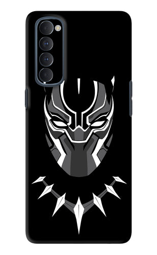 Black Panther Oppo Reno 4 Pro Back Skin Wrap