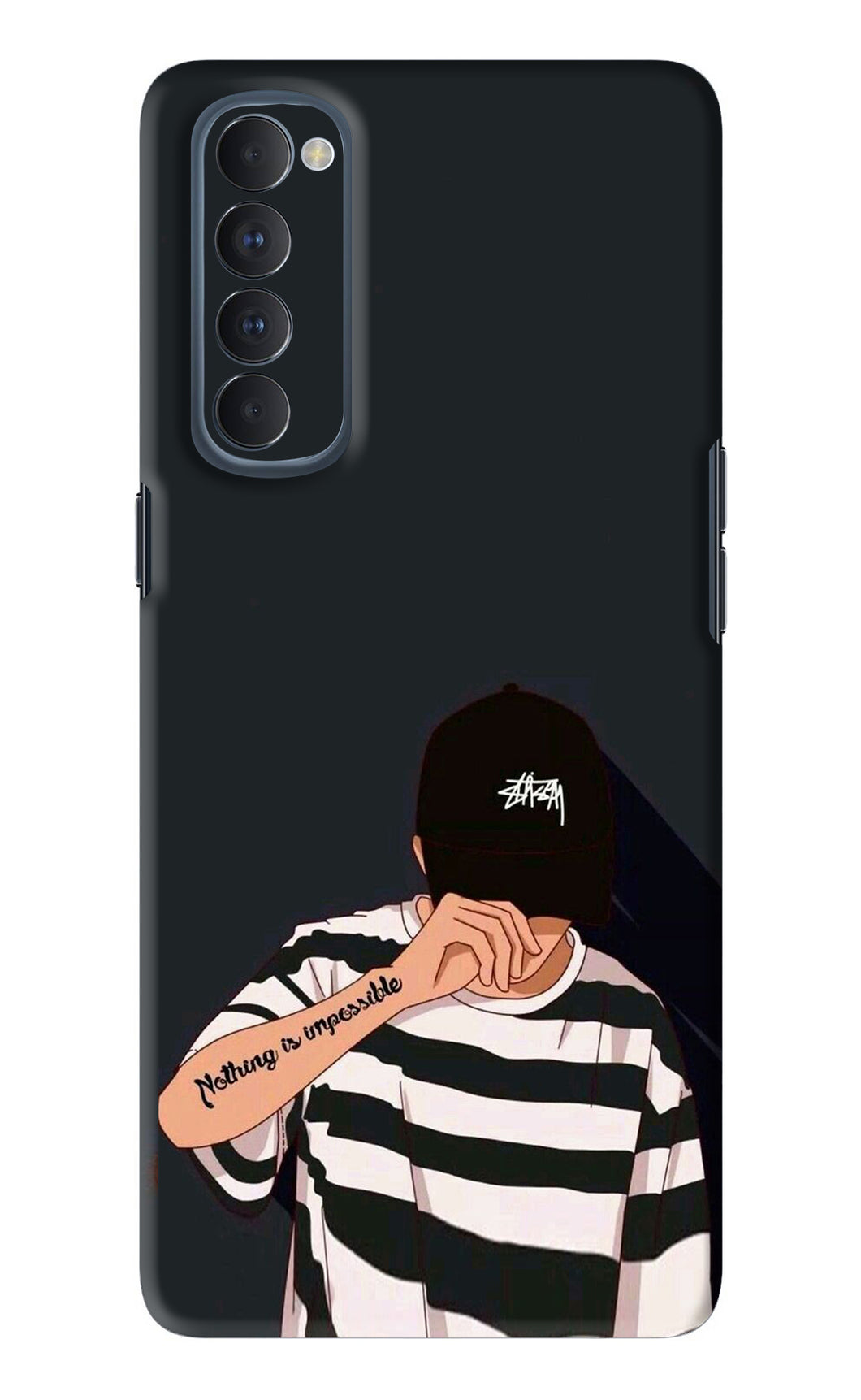 Aesthetic Boy Oppo Reno 4 Pro Back Skin Wrap
