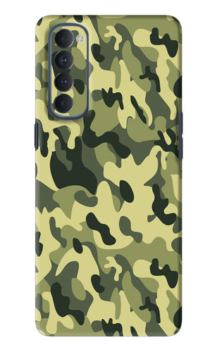 Camouflage Oppo Reno 4 Pro Back Skin Wrap