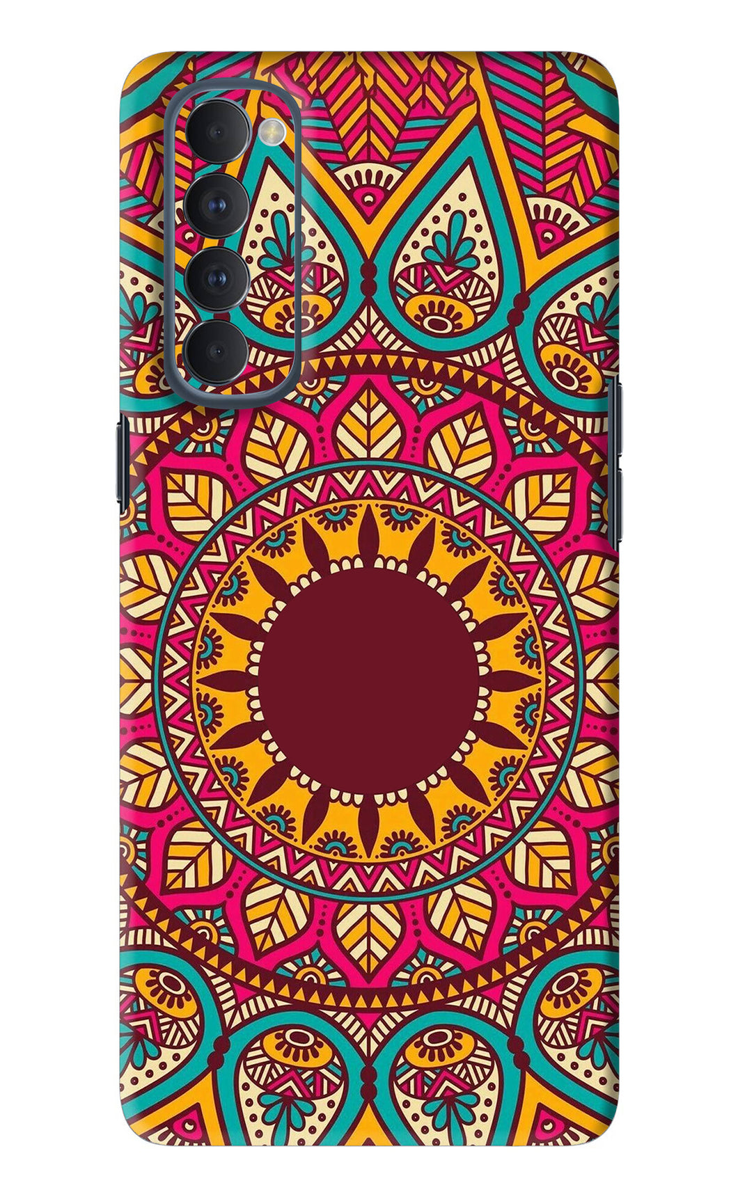 Mandala Pattern 1 Oppo Reno 4 Pro Back Skin Wrap
