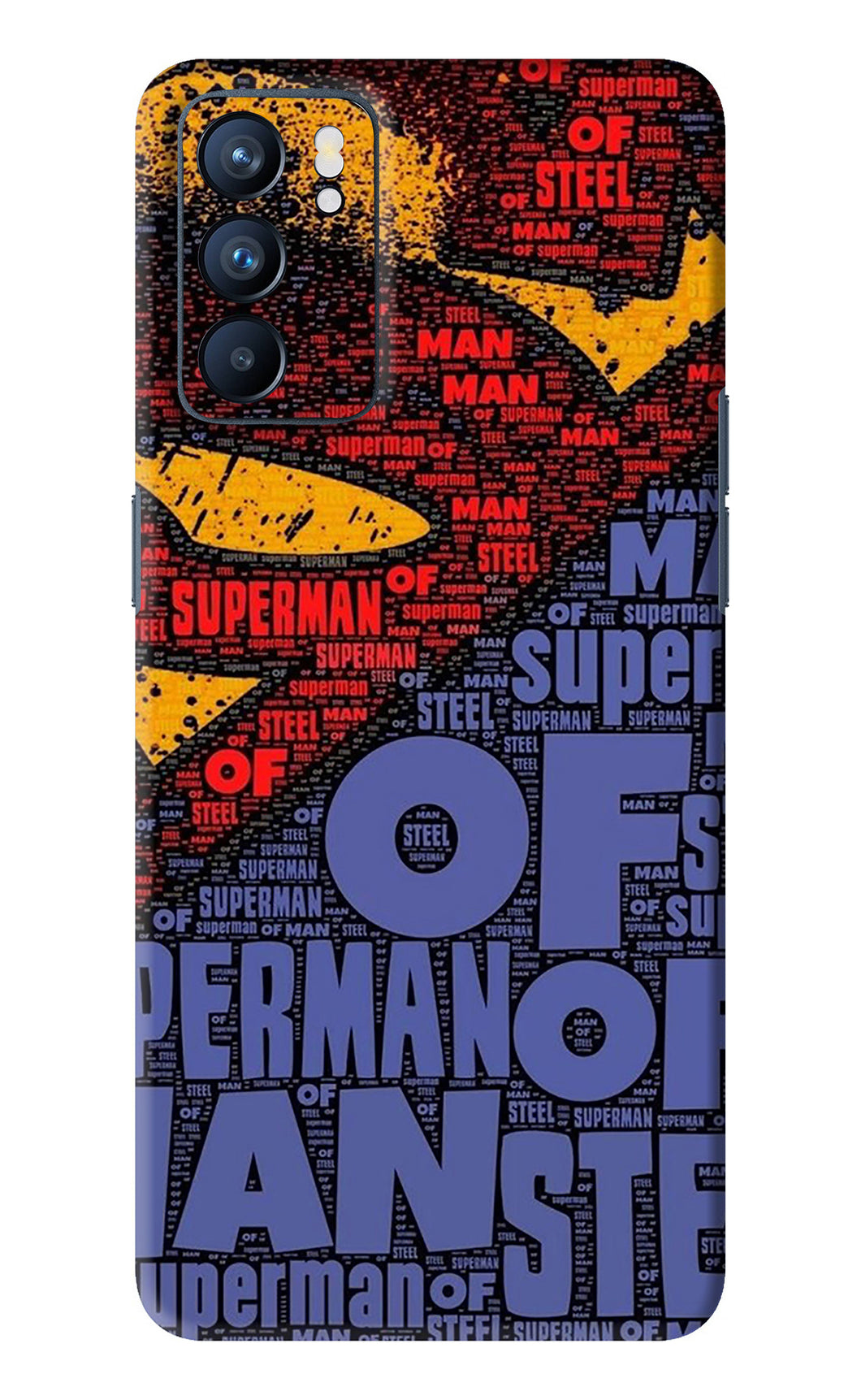 Superman Oppo Reno 6 Back Skin Wrap