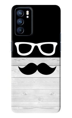 Mustache Oppo Reno 6 Back Skin Wrap