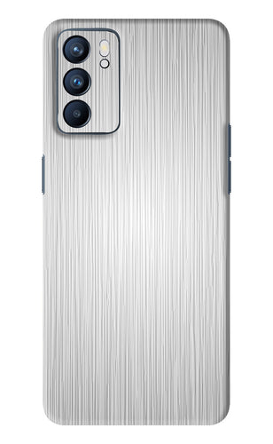 Wooden Grey Texture Oppo Reno 6 Back Skin Wrap