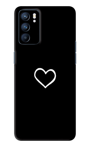Heart Oppo Reno 6 Back Skin Wrap