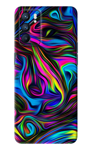 Abstract Art Oppo Reno 6 Back Skin Wrap