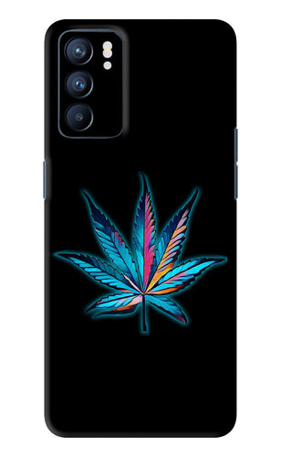 Weed Oppo Reno 6 Back Skin Wrap
