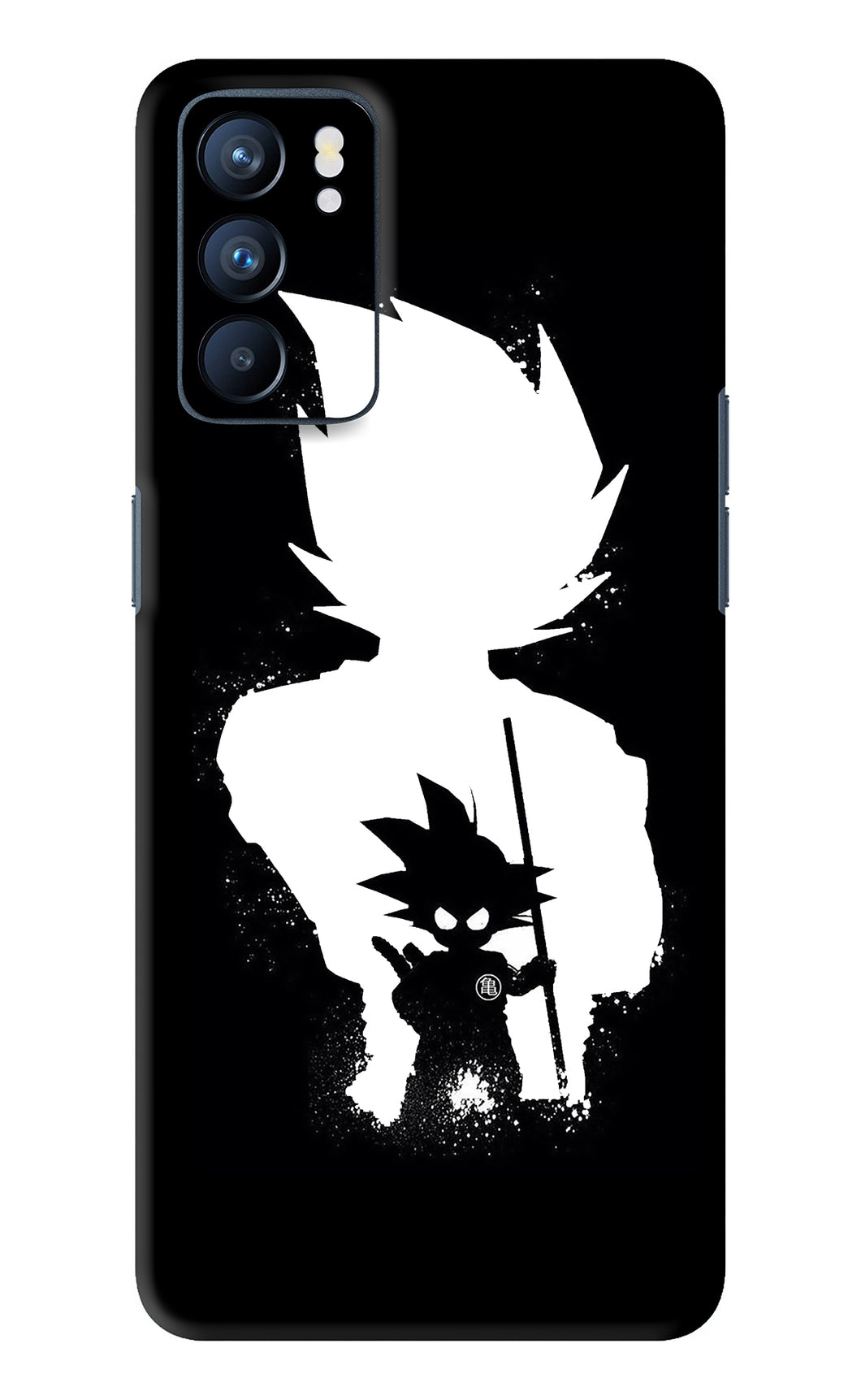 Goku Shadow Oppo Reno 6 Back Skin Wrap
