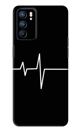 Heart Beats Oppo Reno 6 Back Skin Wrap
