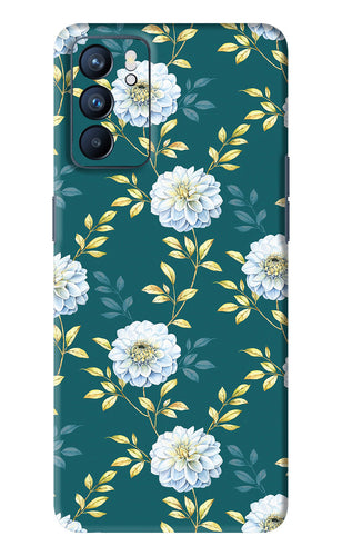 Flowers 5 Oppo Reno 6 Back Skin Wrap