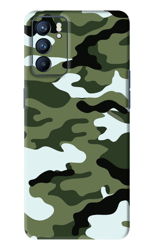 Camouflage 1 Oppo Reno 6 Back Skin Wrap