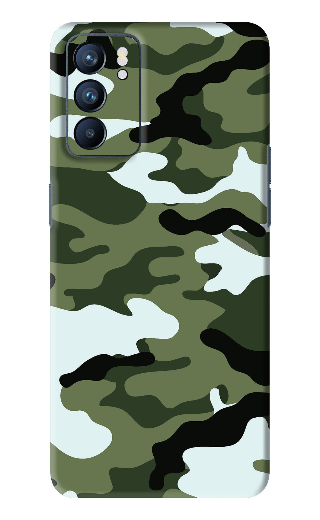 Camouflage 1 Oppo Reno 6 Back Skin Wrap