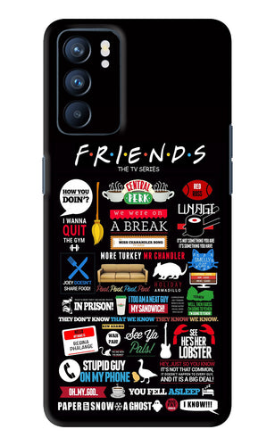 FRIENDS Oppo Reno 6 Back Skin Wrap
