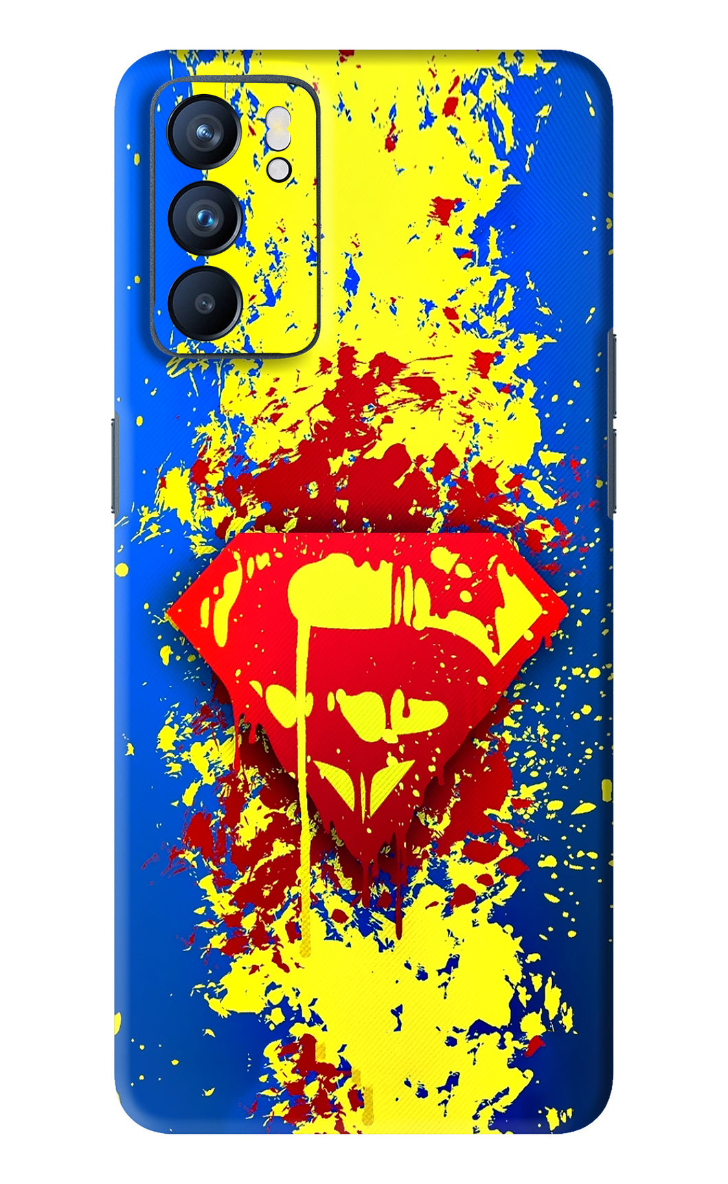 Superman logo Oppo Reno 6 Back Skin Wrap