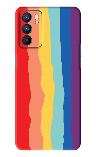 Rainbow Oppo Reno 6 Back Skin Wrap