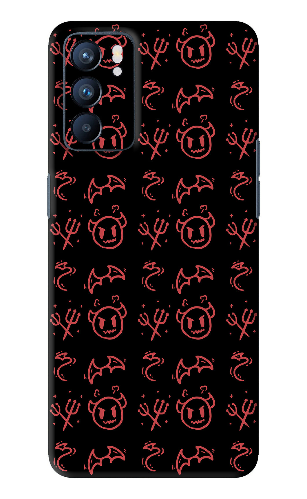 Devil Oppo Reno 6 Back Skin Wrap