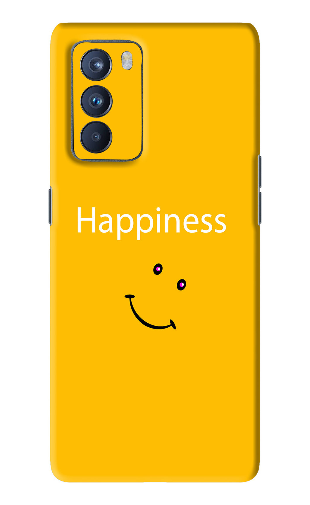 Happiness With Smiley Oppo Reno 6 Pro 5G Back Skin Wrap