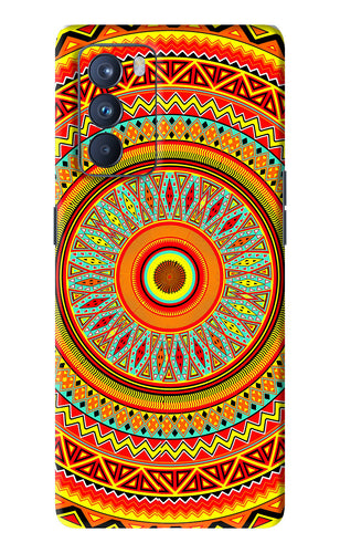 Mandala Pattern Oppo Reno 6 Pro 5G Back Skin Wrap