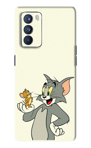 Tom & Jerry Oppo Reno 6 Pro 5G Back Skin Wrap